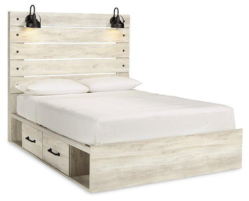Cambeck Bed with 4 Storage Drawers - U&U Home Budget Furniture (Carteret, NJ)