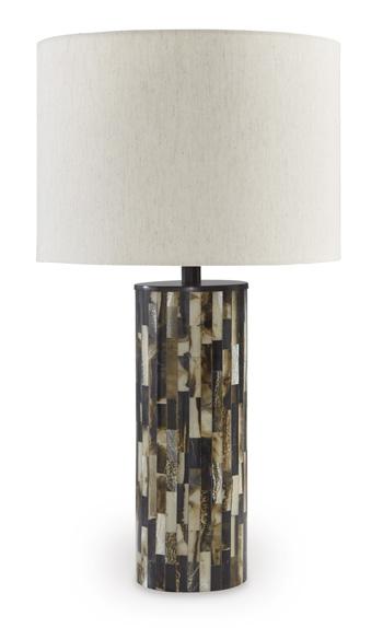 Ellford Lamp Set - U&U Home Budget Furniture (Carteret, NJ)