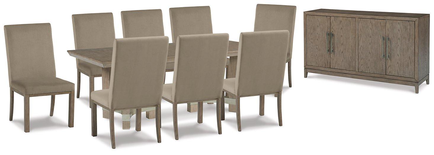 Chrestner Dining Set - U&U Home Budget Furniture (Carteret, NJ)