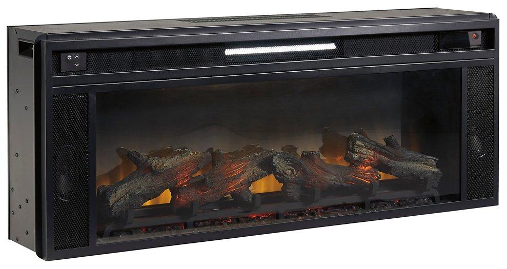 Kallari 84" TV Stand with Electric Fireplace - U&U Home Budget Furniture (Carteret, NJ)