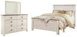 Willowton Bedroom Set - U&U Home Budget Furniture (Carteret, NJ)