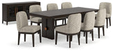 Burkhaus Dining Room Set - U&U Home Budget Furniture (Carteret, NJ)