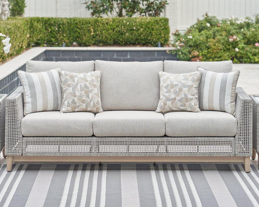 Seton Creek Outdoor Seating Set - U&U Home Budget Furniture (Carteret, NJ)
