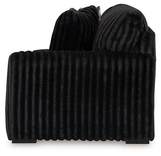 Midnight-Madness Sectional with Chaise - U&U Home Budget Furniture (Carteret, NJ)