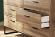 Deanlow Bedroom Package - U&U Home Budget Furniture (Carteret, NJ)