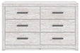 Cayboni Dresser and Mirror - U&U Home Budget Furniture (Carteret, NJ)
