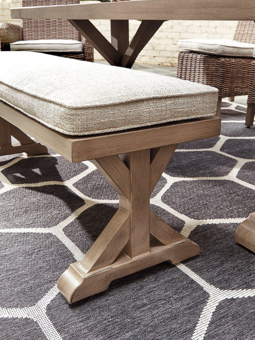Beachcroft Outdoor Dining Set - U&U Home Budget Furniture (Carteret, NJ)