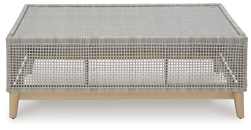 Seton Creek Outdoor Upholstery Set - U&U Home Budget Furniture (Carteret, NJ)