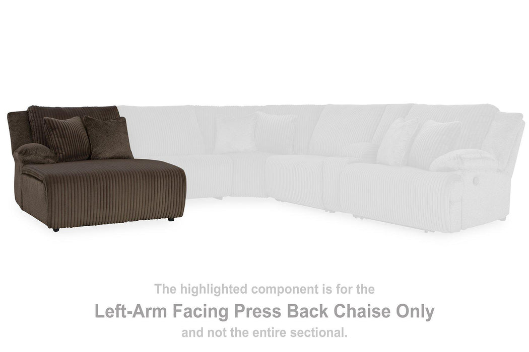 Top Tier Sectional Sofa Chaise - U&U Home Budget Furniture (Carteret, NJ)