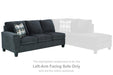 Abinger 2-Piece Sectional with Chaise - U&U Home Budget Furniture (Carteret, NJ)