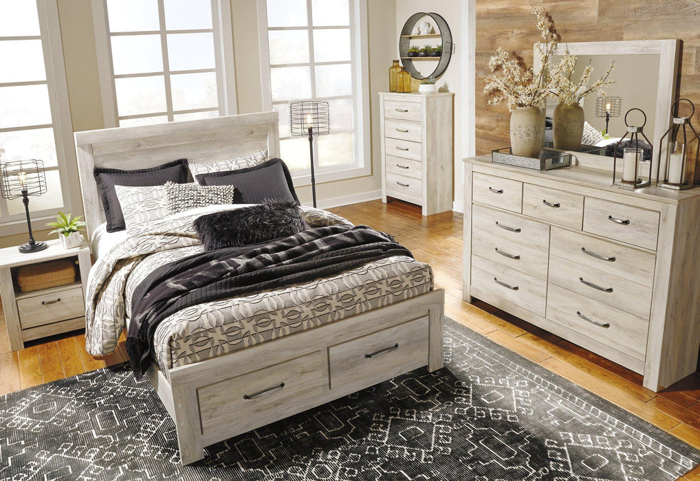 Bellaby Bed with 2 Storage Drawers - U&U Home Budget Furniture (Carteret, NJ)