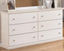 Bostwick Shoals Youth Dresser - U&U Home Budget Furniture (Carteret, NJ)