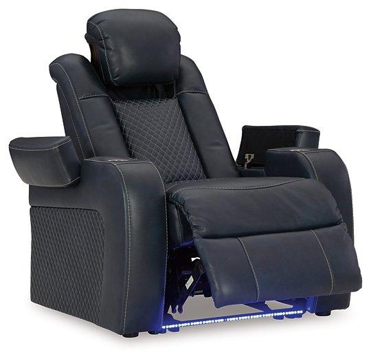 Fyne-Dyme Power Recliner - U&U Home Budget Furniture (Carteret, NJ)