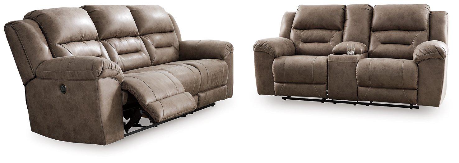 Stoneland Living Room Set - U&U Home Budget Furniture (Carteret, NJ)