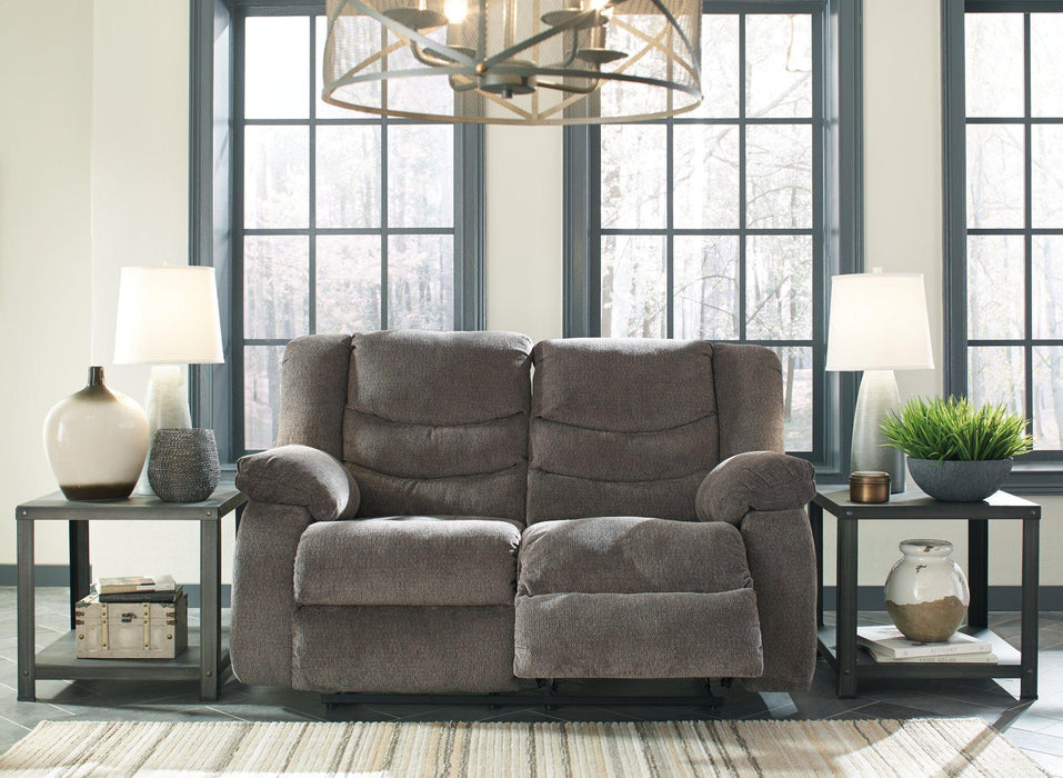 Tulen Reclining Loveseat - U&U Home Budget Furniture (Carteret, NJ)