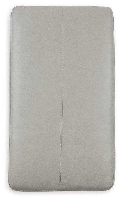 Amiata Oversized Accent Ottoman - U&U Home Budget Furniture (Carteret, NJ)