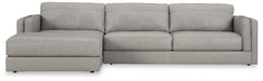 Amiata Sectional with Chaise - U&U Home Budget Furniture (Carteret, NJ)