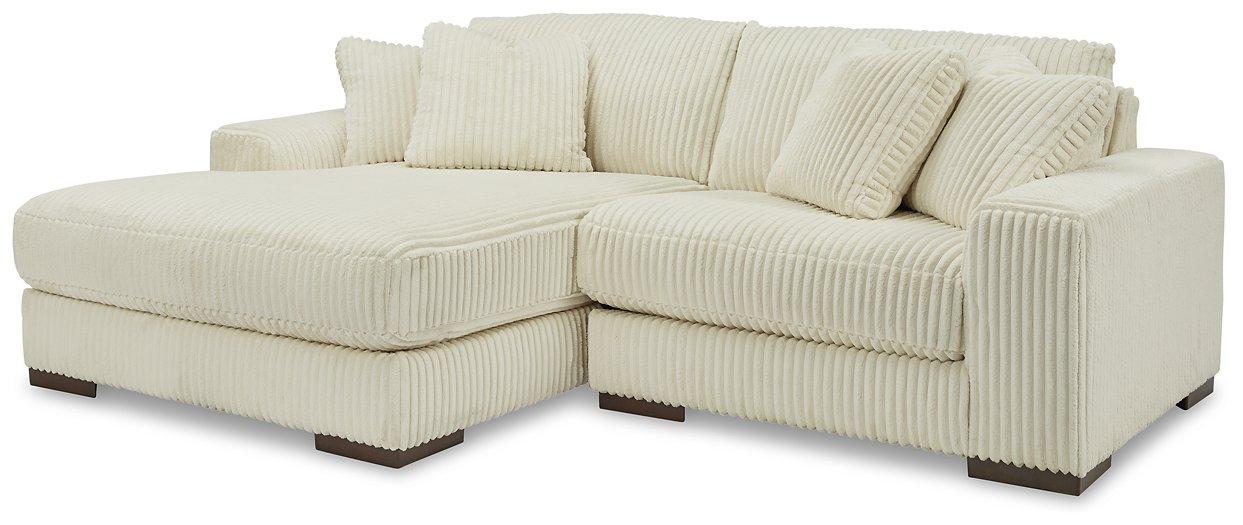 Lindyn Sectional with Chaise - U&U Home Budget Furniture (Carteret, NJ)