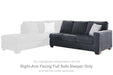 Altari Sleeper Sectional with Chaise - U&U Home Budget Furniture (Carteret, NJ)