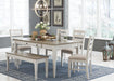 Skempton Dining Room Set - U&U Home Budget Furniture (Carteret, NJ)