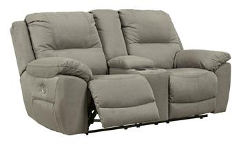 Next-Gen Gaucho Power Reclining Loveseat with Console - U&U Home Budget Furniture (Carteret, NJ)