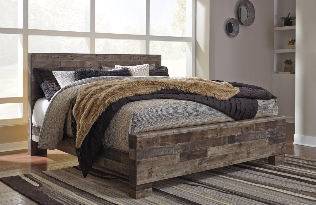 Derekson Bed with 2 Side Storage - U&U Home Budget Furniture (Carteret, NJ)