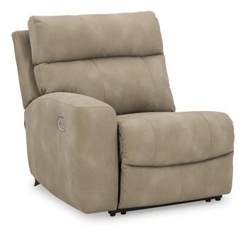 Next-Gen DuraPella Power Reclining Sectional Loveseat - U&U Home Budget Furniture (Carteret, NJ)