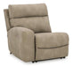 Next-Gen DuraPella Power Reclining Sectional Loveseat - U&U Home Budget Furniture (Carteret, NJ)