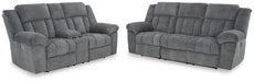 Tip-Off 2-Piece Living Room Set - U&U Home Budget Furniture (Carteret, NJ)