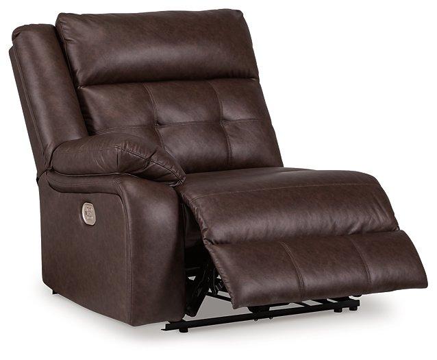 Punch Up Power Reclining Sectional Loveseat with Console - U&U Home Budget Furniture (Carteret, NJ)