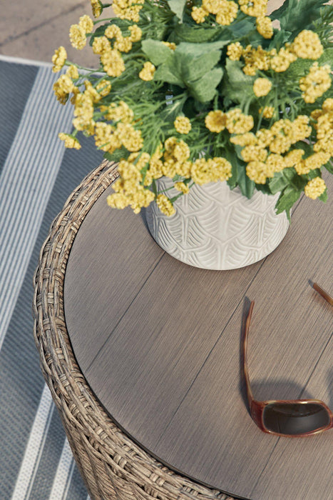 Danson Outdoor Occasional Table Set - U&U Home Budget Furniture (Carteret, NJ)