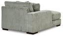 Lindyn Sectional with Double Chaise - U&U Home Budget Furniture (Carteret, NJ)
