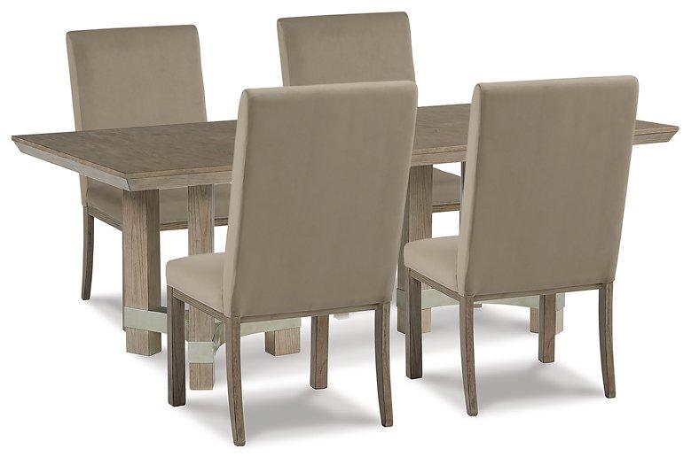Chrestner Dining Set - U&U Home Budget Furniture (Carteret, NJ)