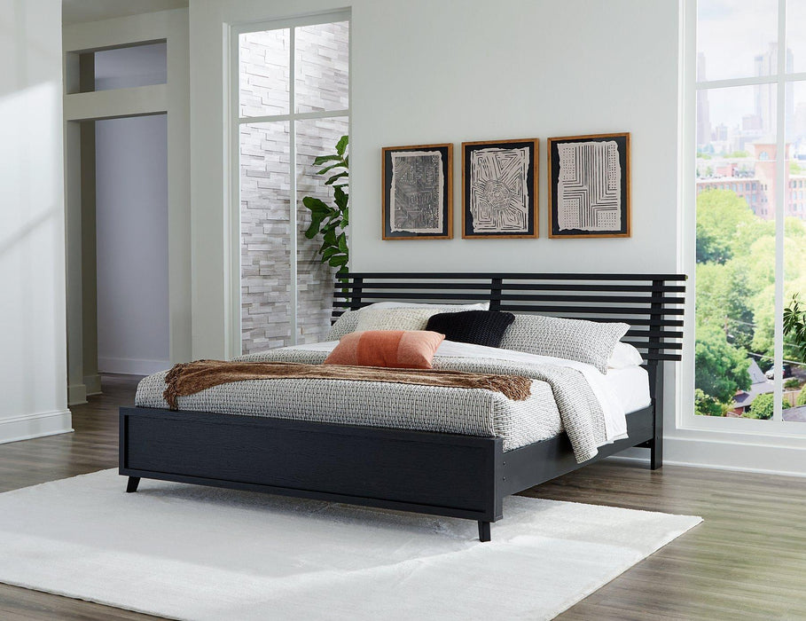 Danziar Slat Bed - U&U Home Budget Furniture (Carteret, NJ)