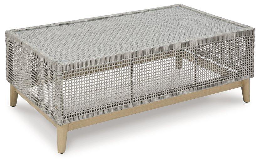 Seton Creek Outdoor Seating Set - U&U Home Budget Furniture (Carteret, NJ)