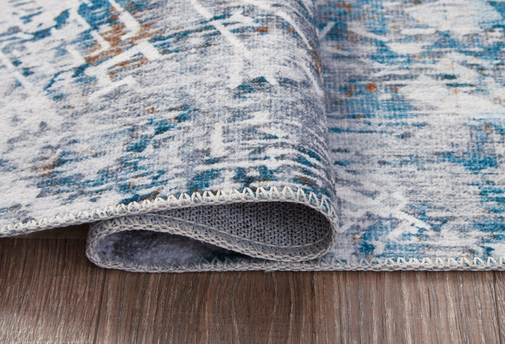 Garyard 5' x 7' Washable Rug - U&U Home Budget Furniture (Carteret, NJ)