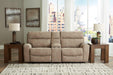 Next-Gen DuraPella Power Reclining Sectional Loveseat with Console - U&U Home Budget Furniture (Carteret, NJ)