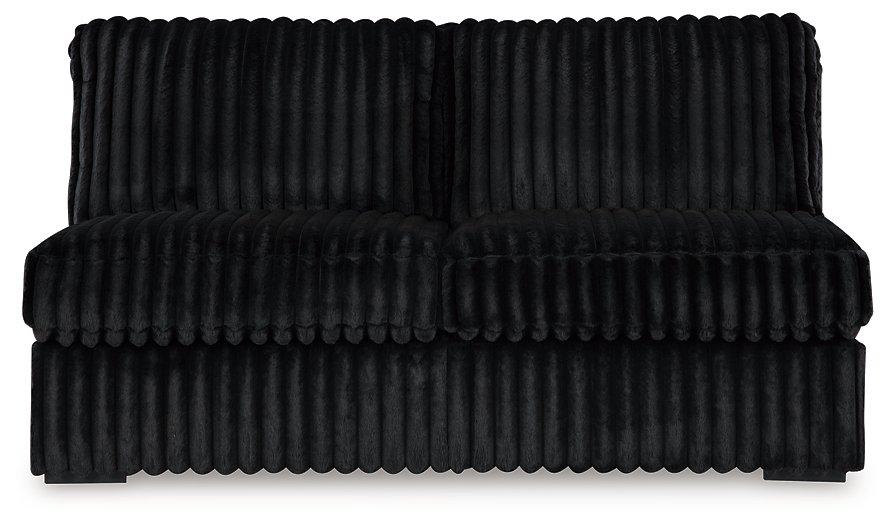 Midnight-Madness Sectional with Chaise - U&U Home Budget Furniture (Carteret, NJ)