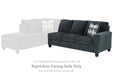 Abinger 2-Piece Sectional with Chaise - U&U Home Budget Furniture (Carteret, NJ)