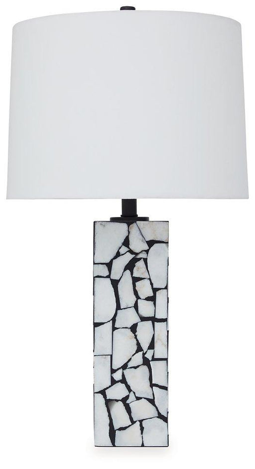 Macaria Table Lamp - U&U Home Budget Furniture (Carteret, NJ)