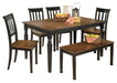 Owingsville Dining Room Set - U&U Home Budget Furniture (Carteret, NJ)