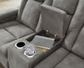 Next-Gen DuraPella Power Reclining Loveseat with Console - U&U Home Budget Furniture (Carteret, NJ)