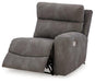 Next-Gen DuraPella Power Reclining Sectional Loveseat with Console - U&U Home Budget Furniture (Carteret, NJ)