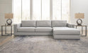 Amiata Sectional with Chaise - U&U Home Budget Furniture (Carteret, NJ)