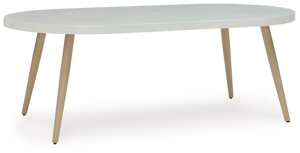 Seton Creek Outdoor Dining Package - U&U Home Budget Furniture (Carteret, NJ)