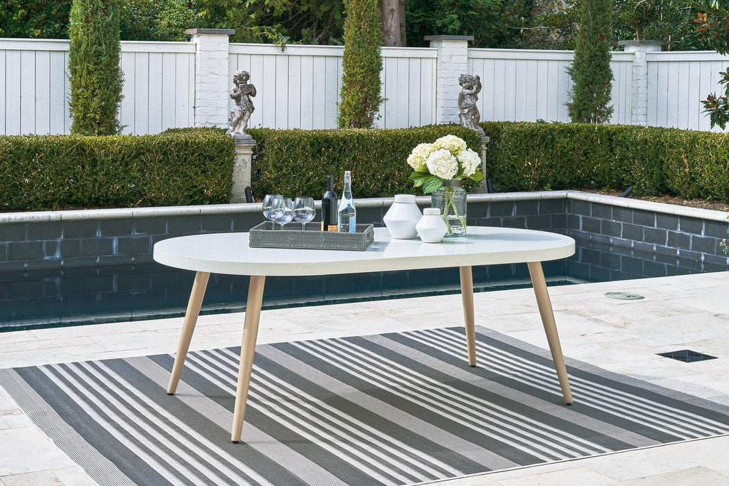 Seton Creek Outdoor Dining Package - U&U Home Budget Furniture (Carteret, NJ)