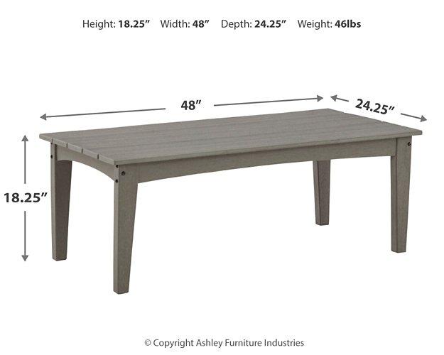Visola Outdoor Occasional Table Set - U&U Home Budget Furniture (Carteret, NJ)