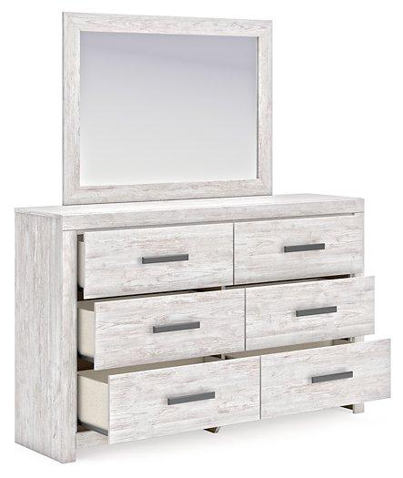 Cayboni Dresser and Mirror - U&U Home Budget Furniture (Carteret, NJ)