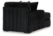 Midnight-Madness Super Chaise - U&U Home Budget Furniture (Carteret, NJ)