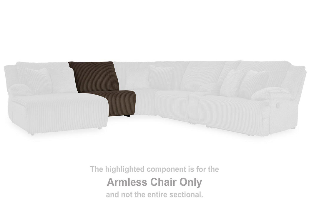 Top Tier Sectional Sofa Chaise - U&U Home Budget Furniture (Carteret, NJ)